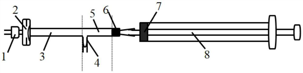 Device for accurately and quantitatively extracting blood sample