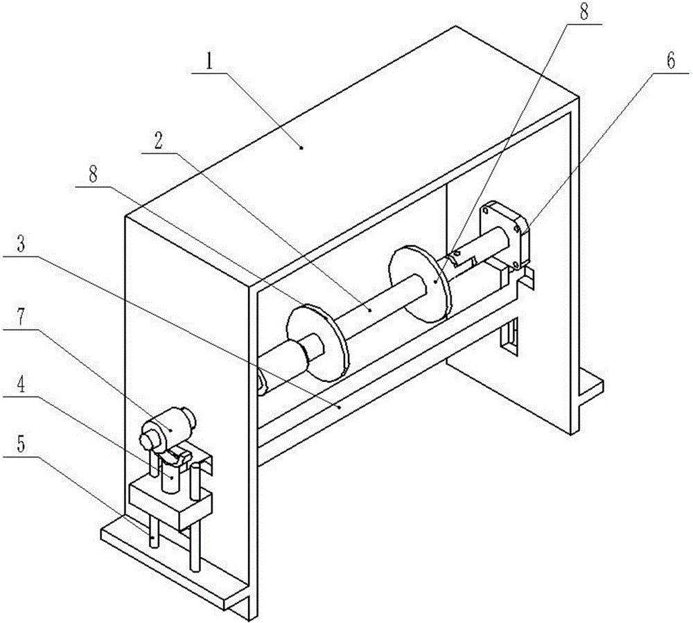 Rolling-bag tearing device