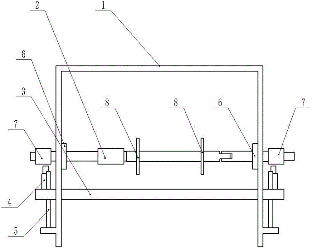 Rolling-bag tearing device