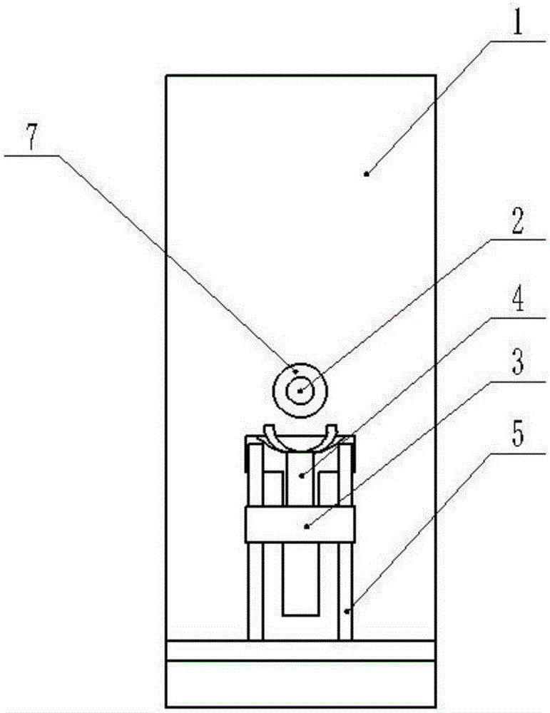 Rolling-bag tearing device