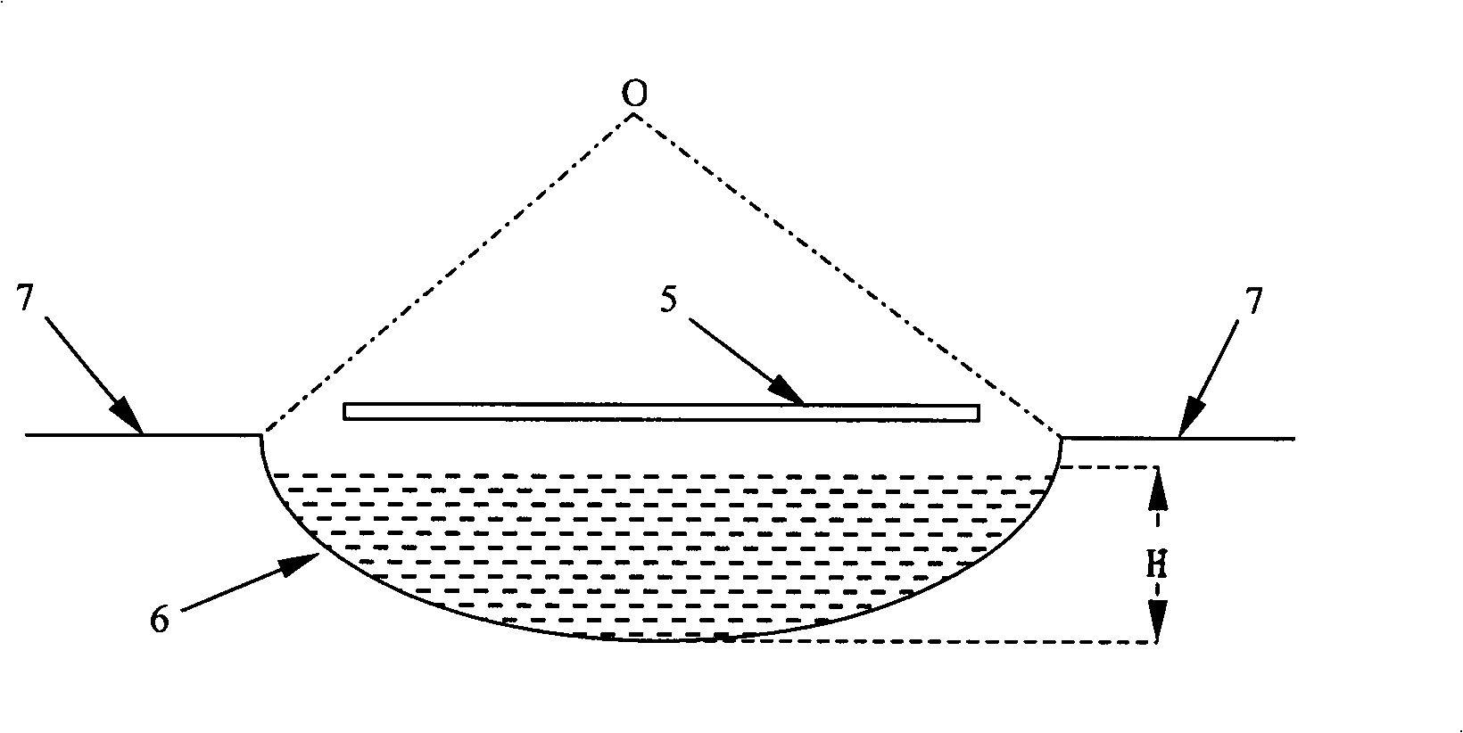 Wet-method etching device for oxide film