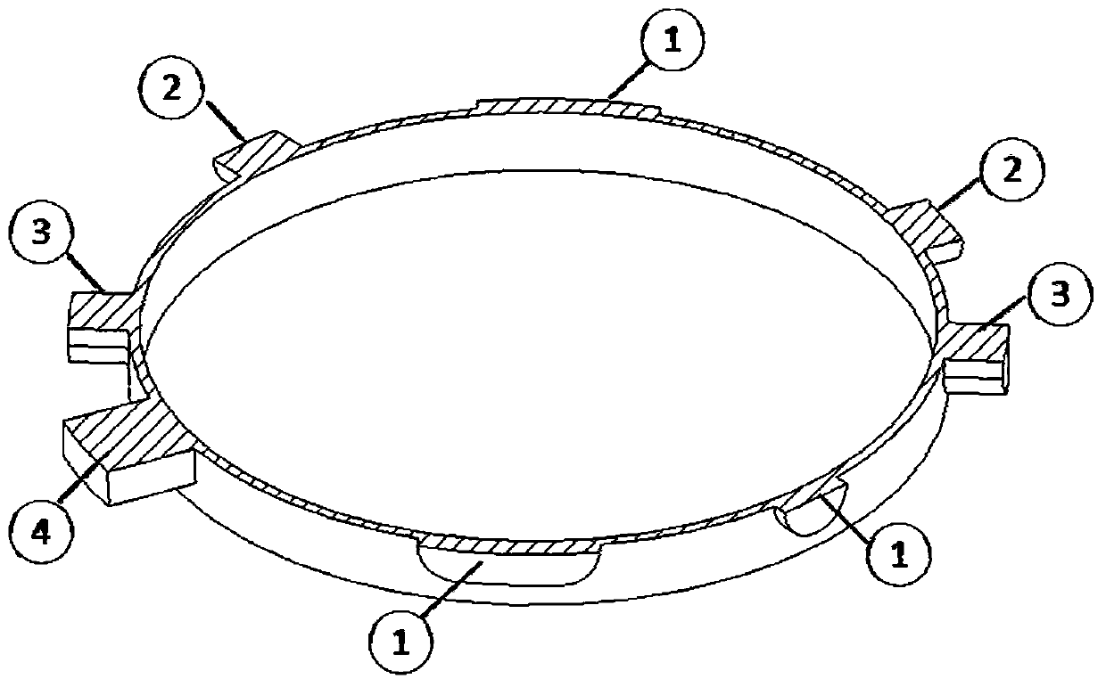 Electrolysis Method and Cathode System for Spin Printing of Bosses with Different Heights on the Surface of Rotating Body