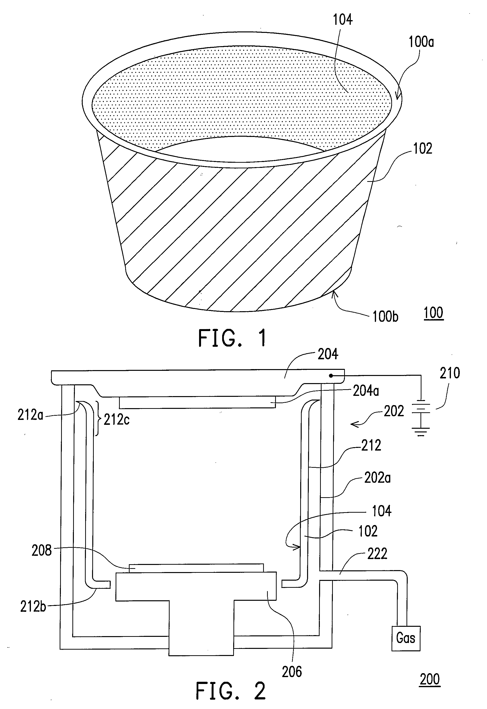 Shielding member of processing system
