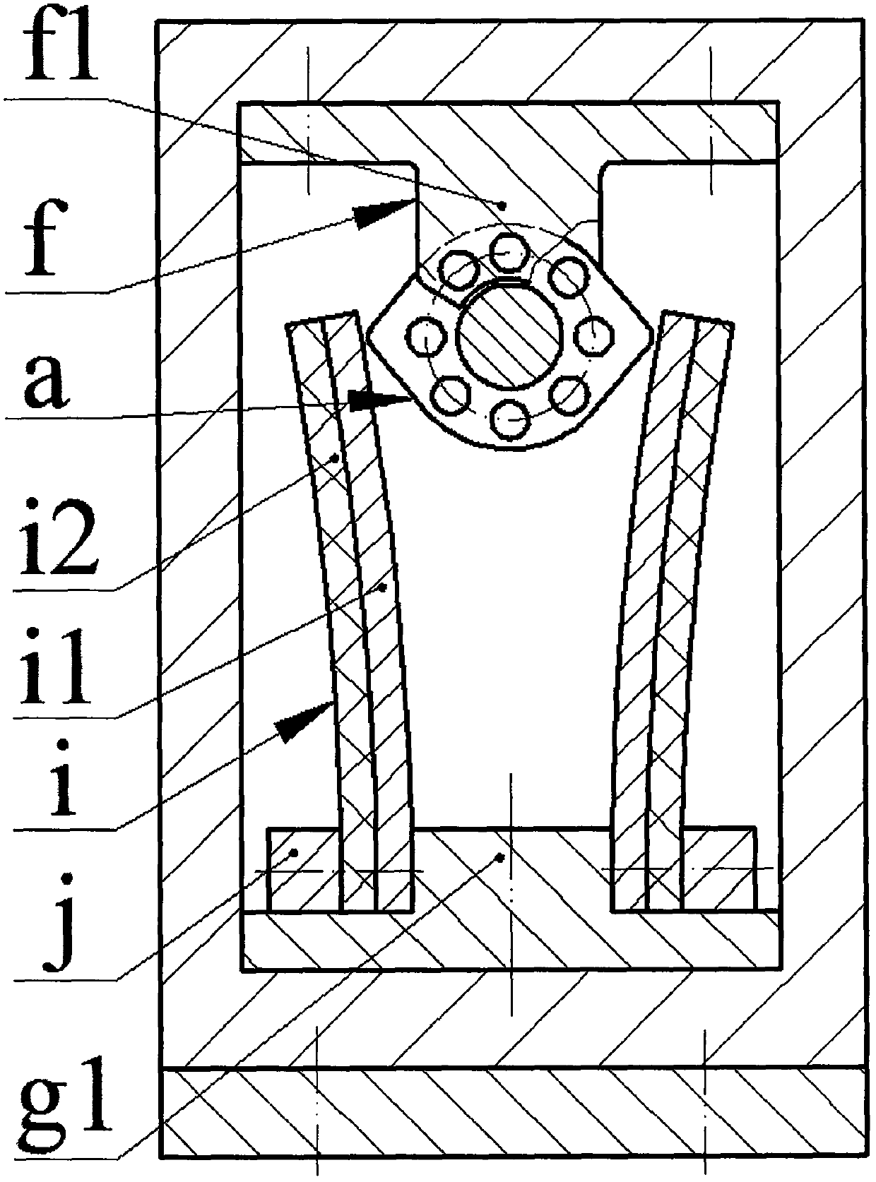 Broadband suspended energy harvester