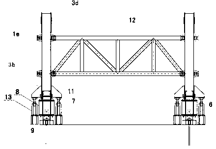 Cantilever hanging bracket and using method thereof