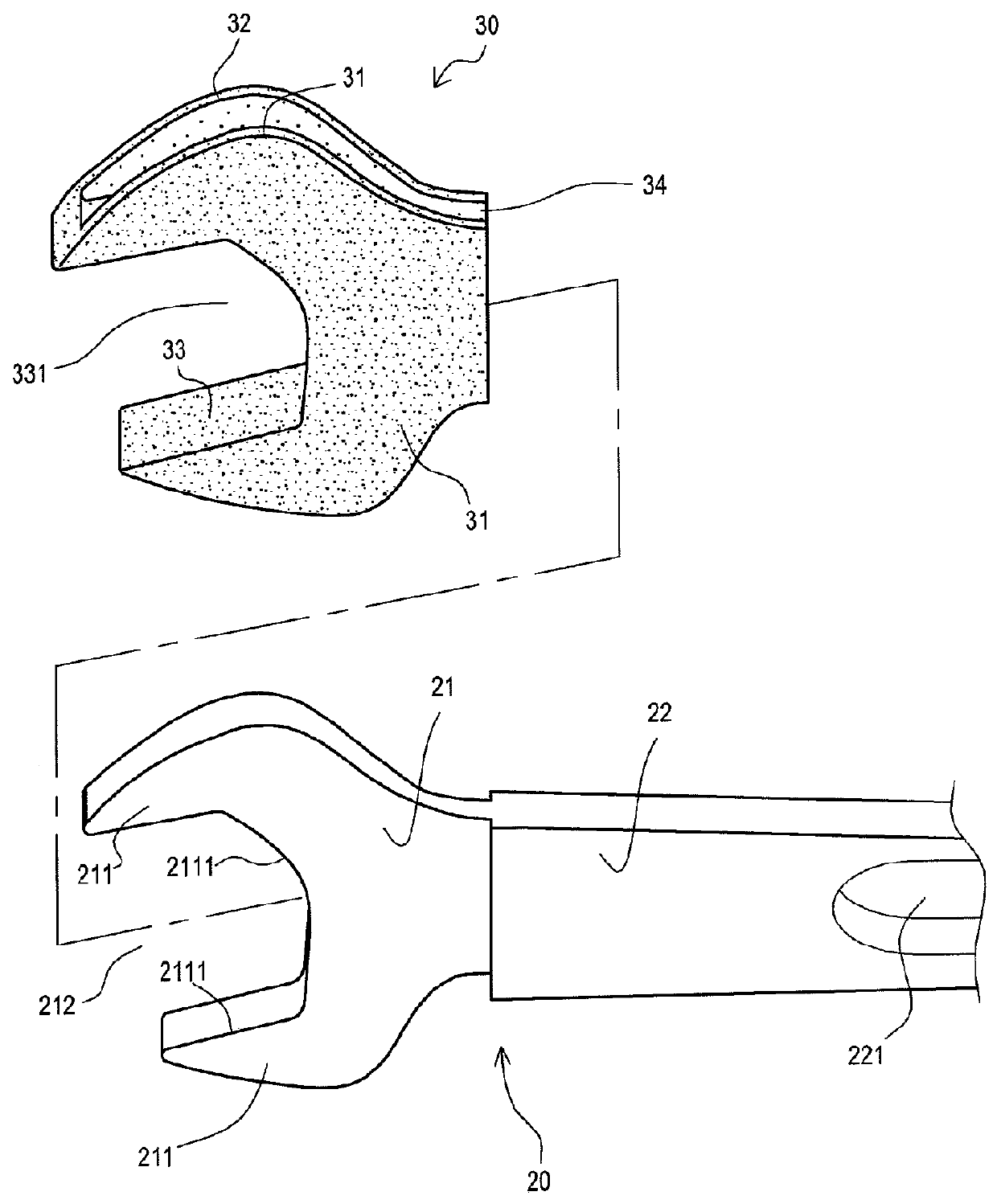 Open-end wrench and method of manufacturing the same