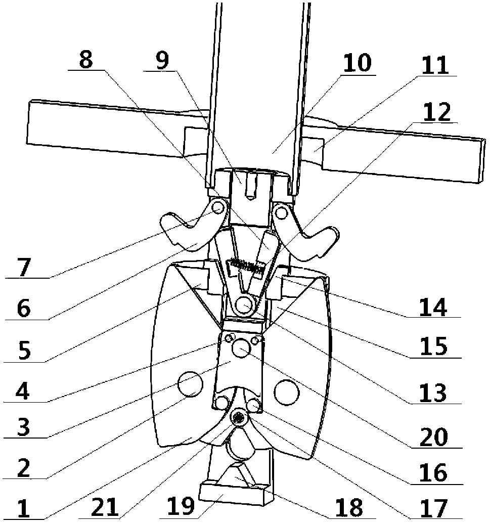Symmetric lifting rod for lifting and carrying tires