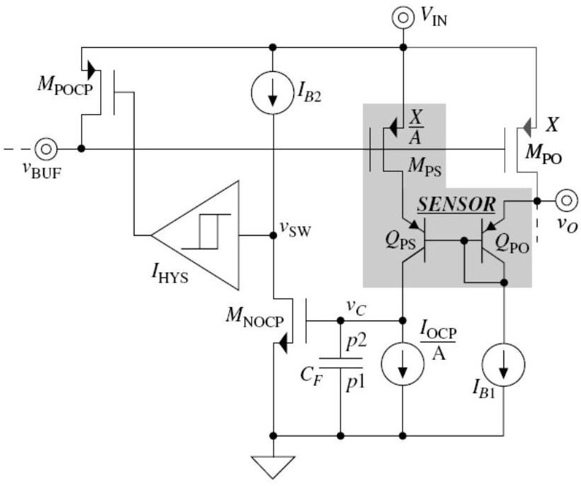 A high-current low-power consumption detection and acquisition circuit