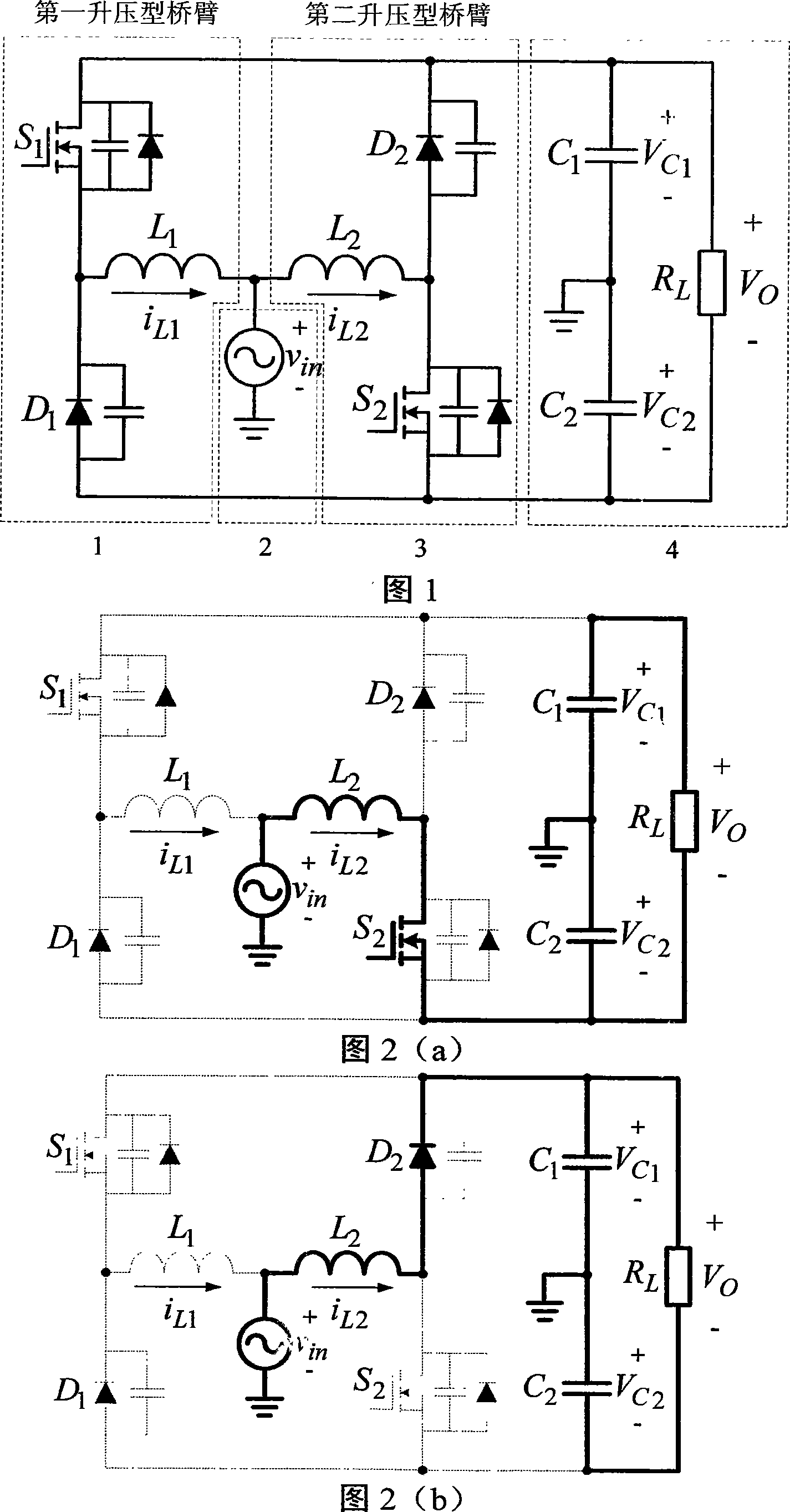 Dual-boosting energy feedback type PWM rectification circuit