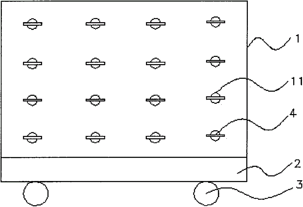 A wire harness display stand