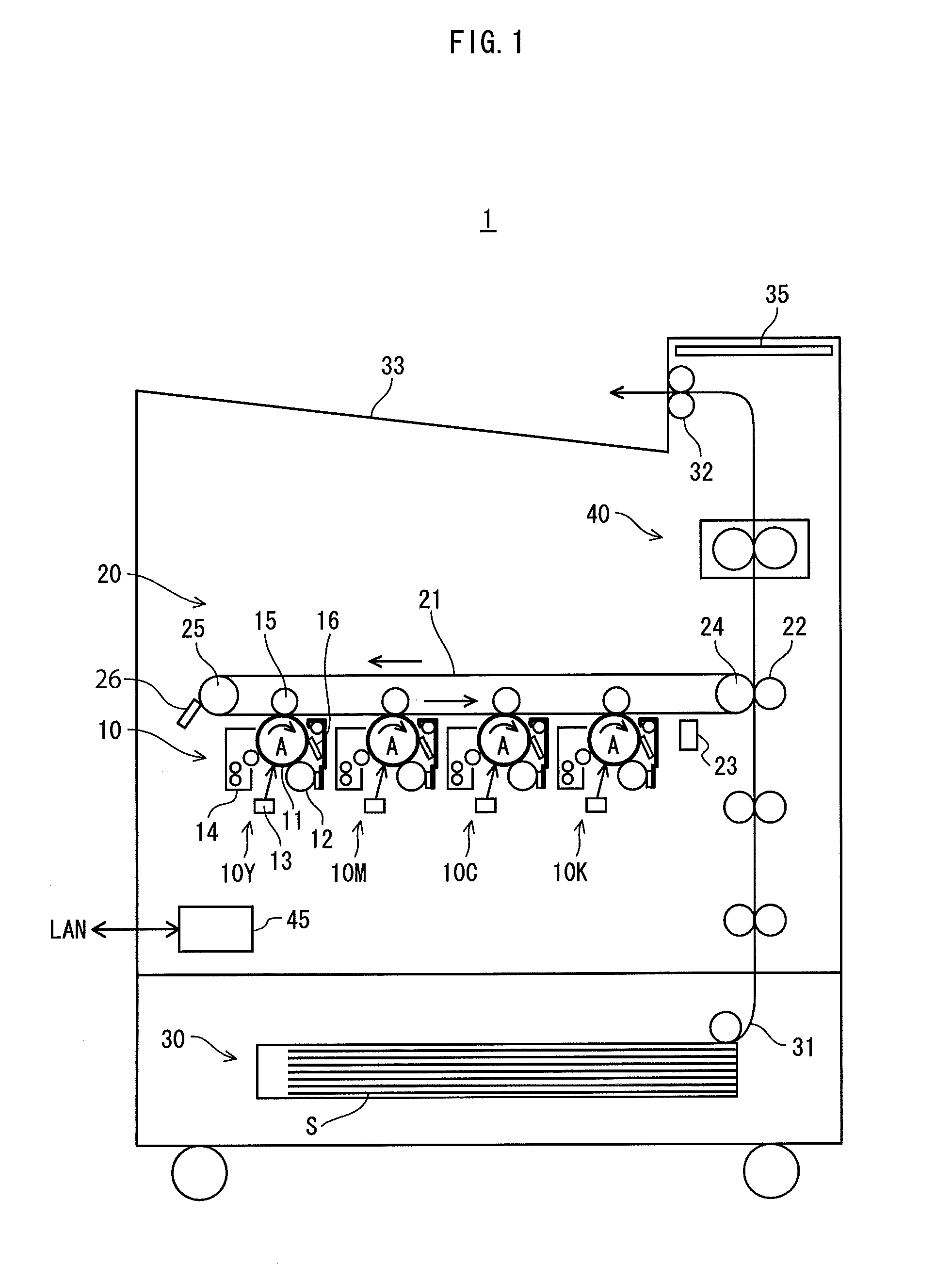 Image forming apparatus and image density correction method therefor