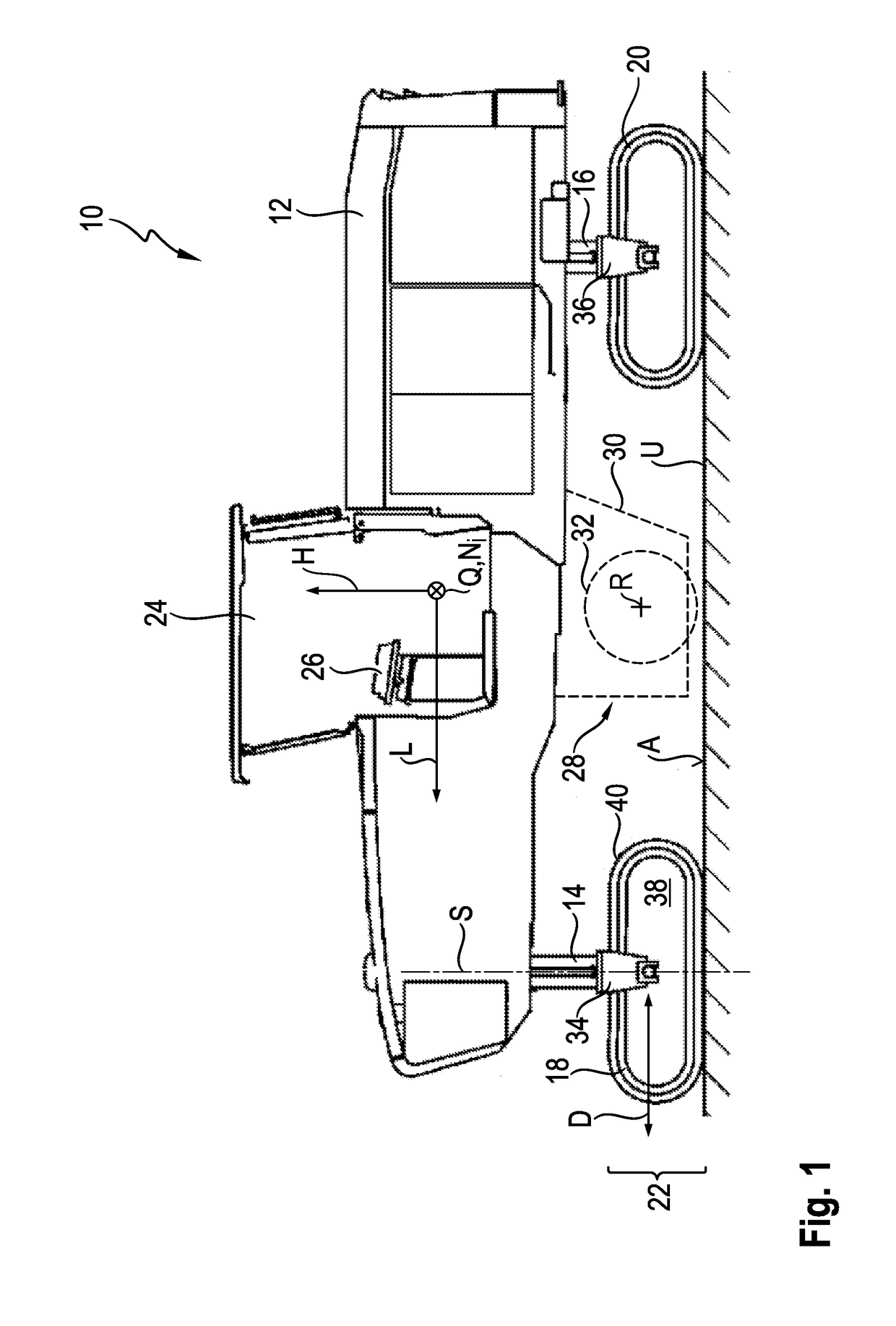 Method for Coupling a Machine Frame of an Earth Working Machine to a Working Device, Earth Working Machine, and Connecting Apparatus for the Method
