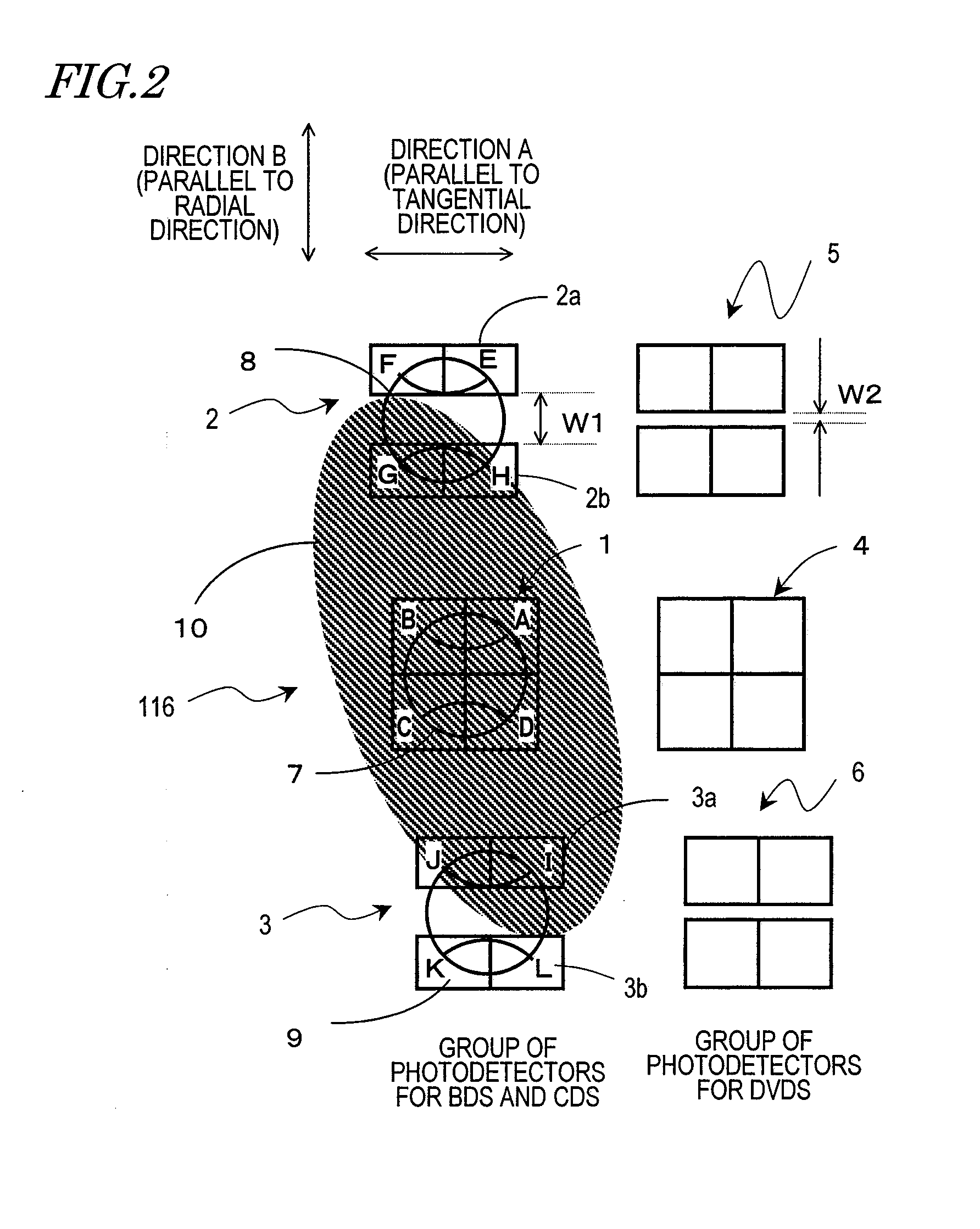 Optical pickup device and optical disc drive