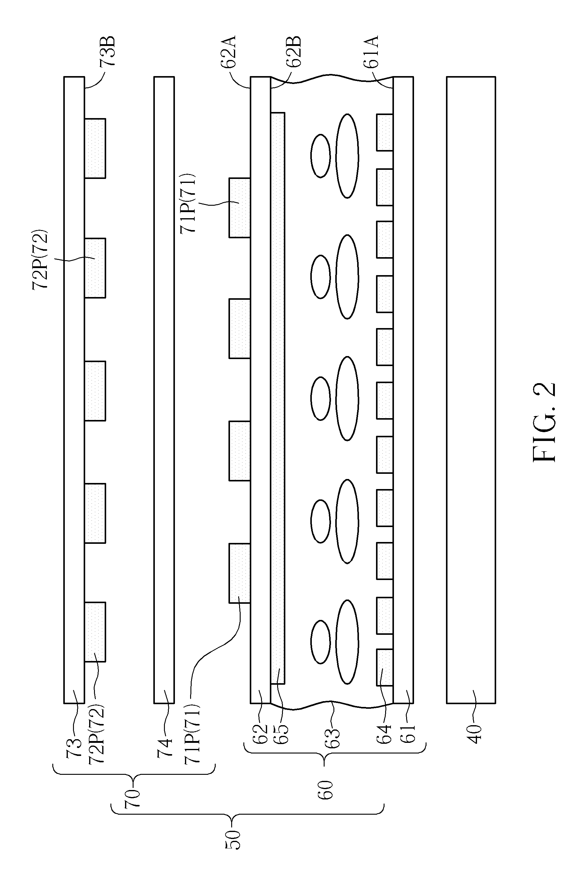 Switchable touch stereoscopic image device
