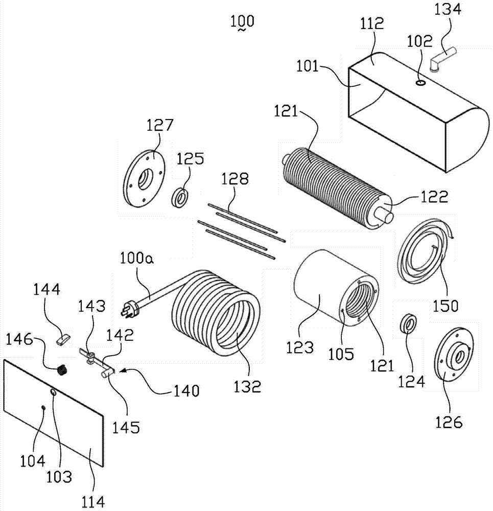 Electric wire retracting device and automobile