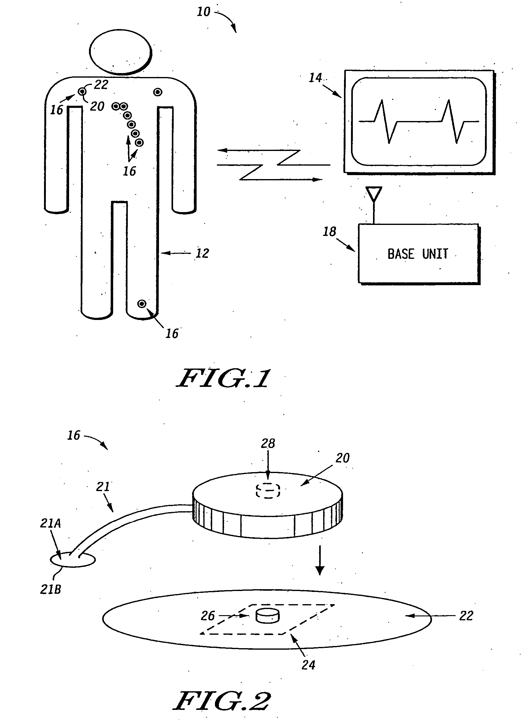 Programmable wireless electrode system for medical monitoring