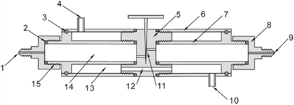 Natural gas sample collecting method for detecting content of mercury in natural gas