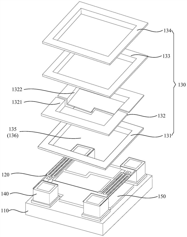 Infrared detector pixel structure and infrared detector