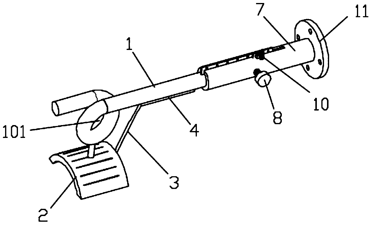 Antistatic yarn guide hook