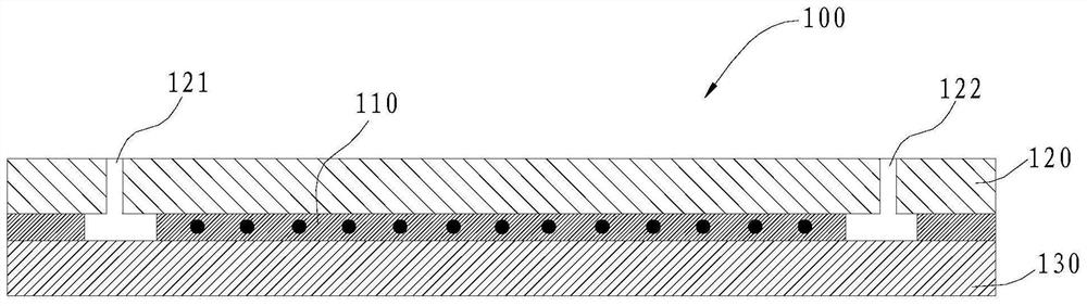 Visualization device and method for Marangoni effect in rock chip