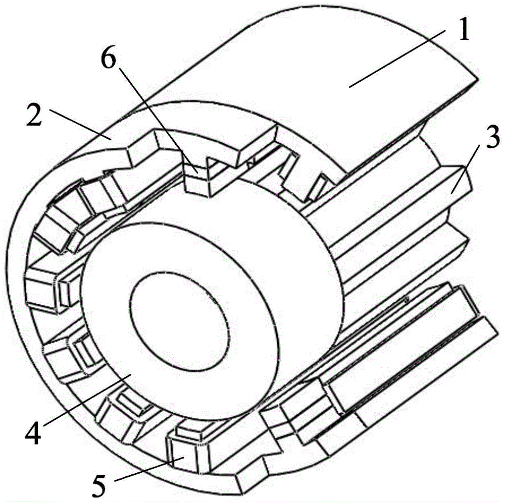 A permanent magnet bias hybrid magnetic bearing switched reluctance motor
