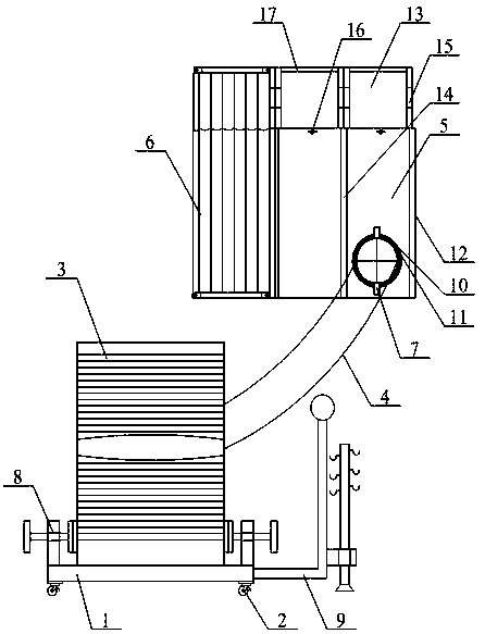 Energy saving fresh air equipment convenient to install and maintain