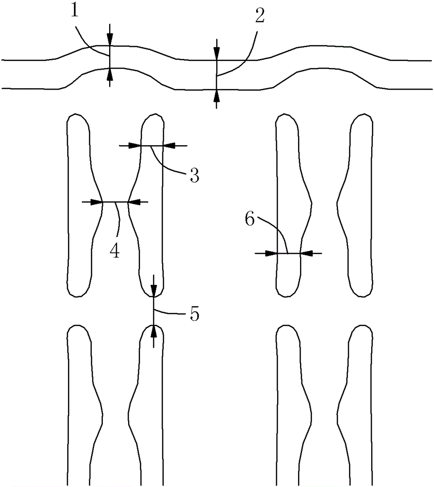 Optical proximity effect correction method and corresponding mask pattern forming method