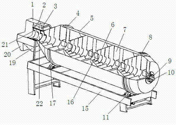 Efficient continuous extraction device