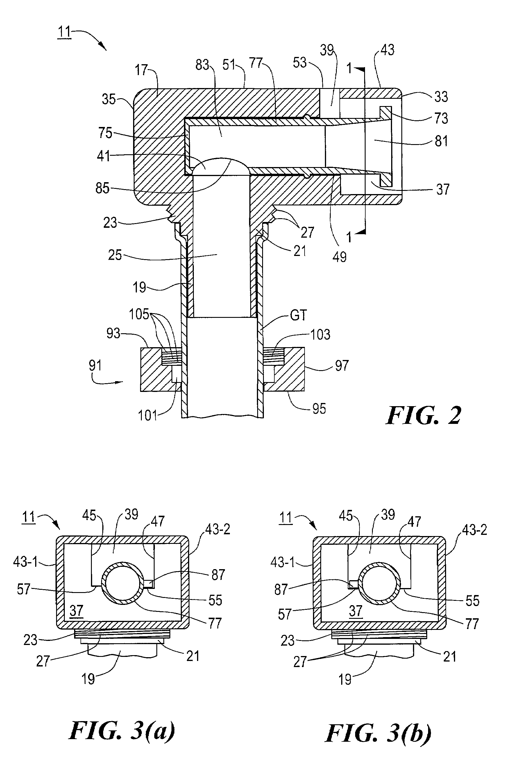 Low profile adaptor for use with a medical catheter
