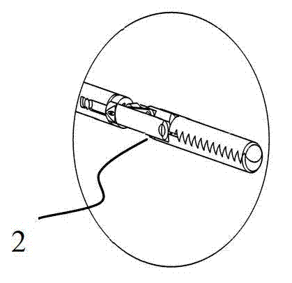 Endoscopic surgical instrument with early warning function