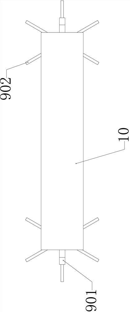 Traction type overwater solar photovoltaic comprehensive power generation system