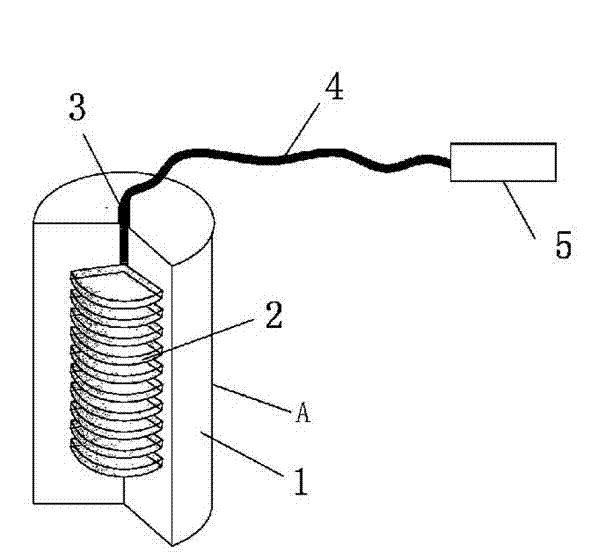Composite type sacrificial anode for repairing reinforced concrete structures