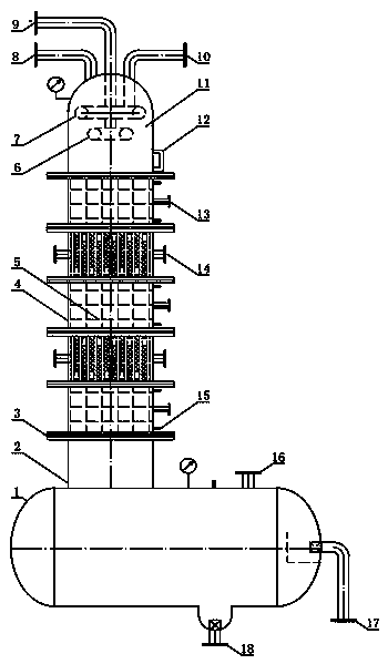 A microchannel reactor