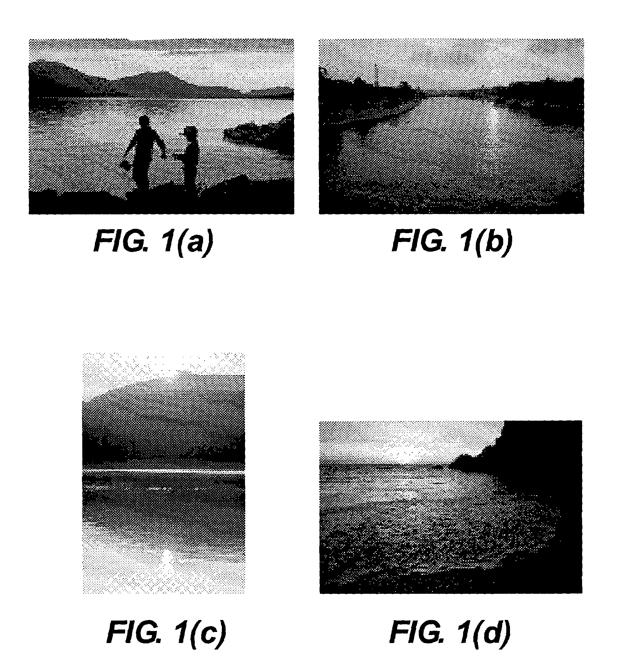 Method for using effective spatio-temporal image recomposition to improve scene classification