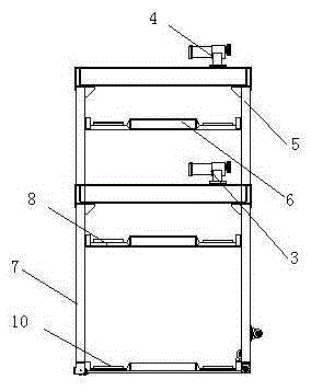 A gantry type side parking device