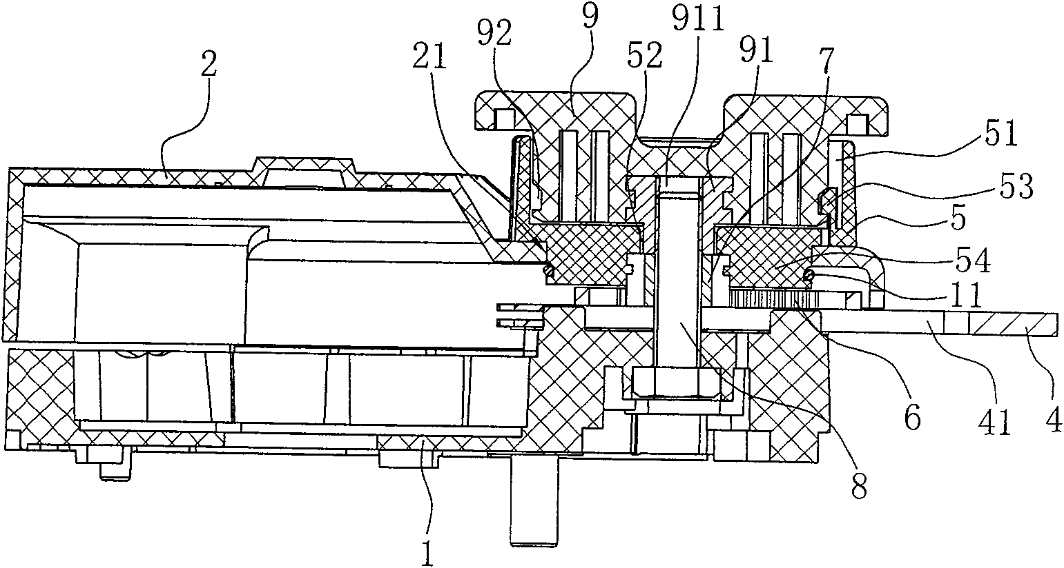 Regulation structure of chain saw chain