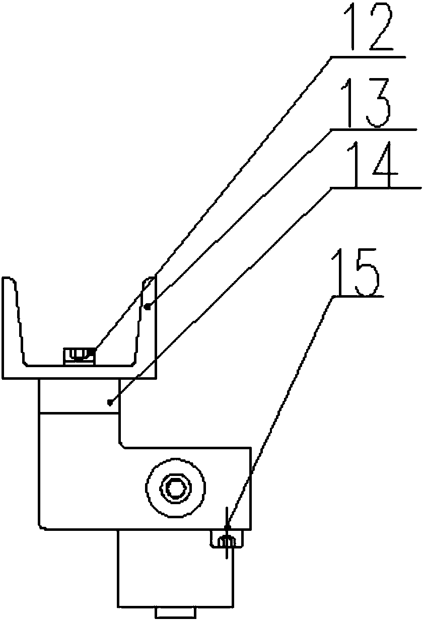 A fast adjustable pressing device