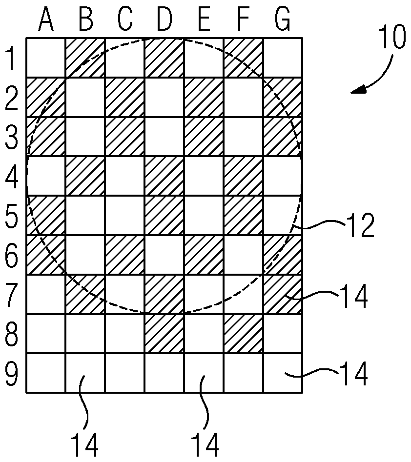 Charging device and method for inductive charging of electrical energy stores