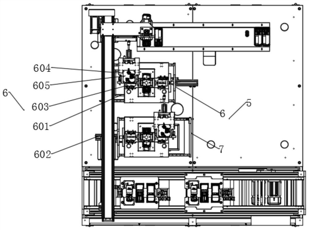 A mobile phone testing machine