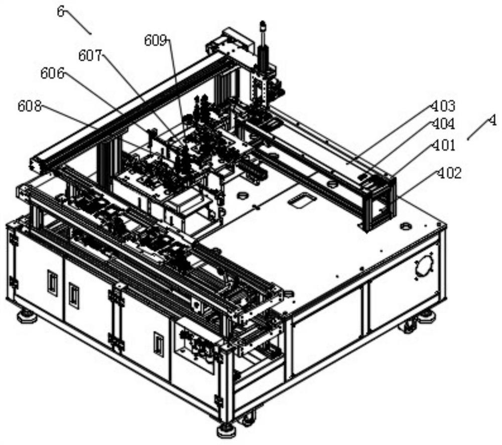 A mobile phone testing machine