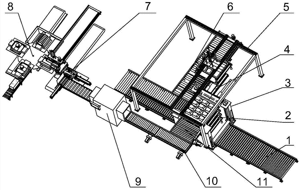 A fine and intelligent dismantling process and device for waste lead-acid batteries