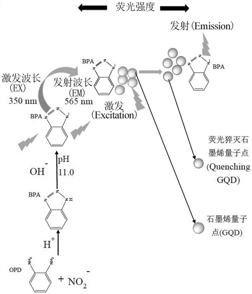 A Ratiometric Fluorescence Analysis Method for Detecting Nitrite