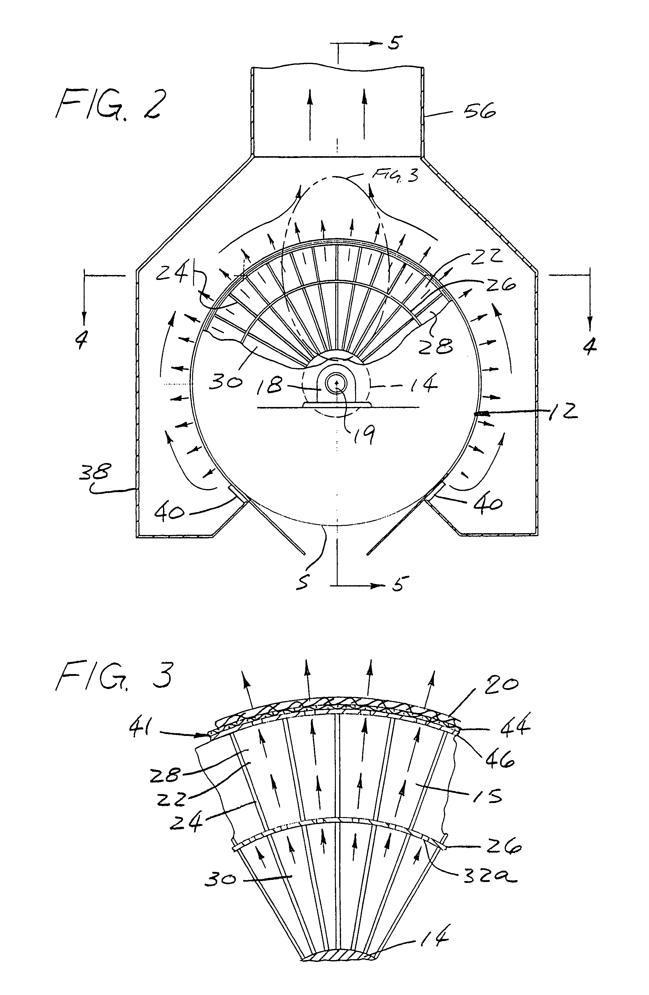 Apparatus for processing permeable or semi-permeable webs