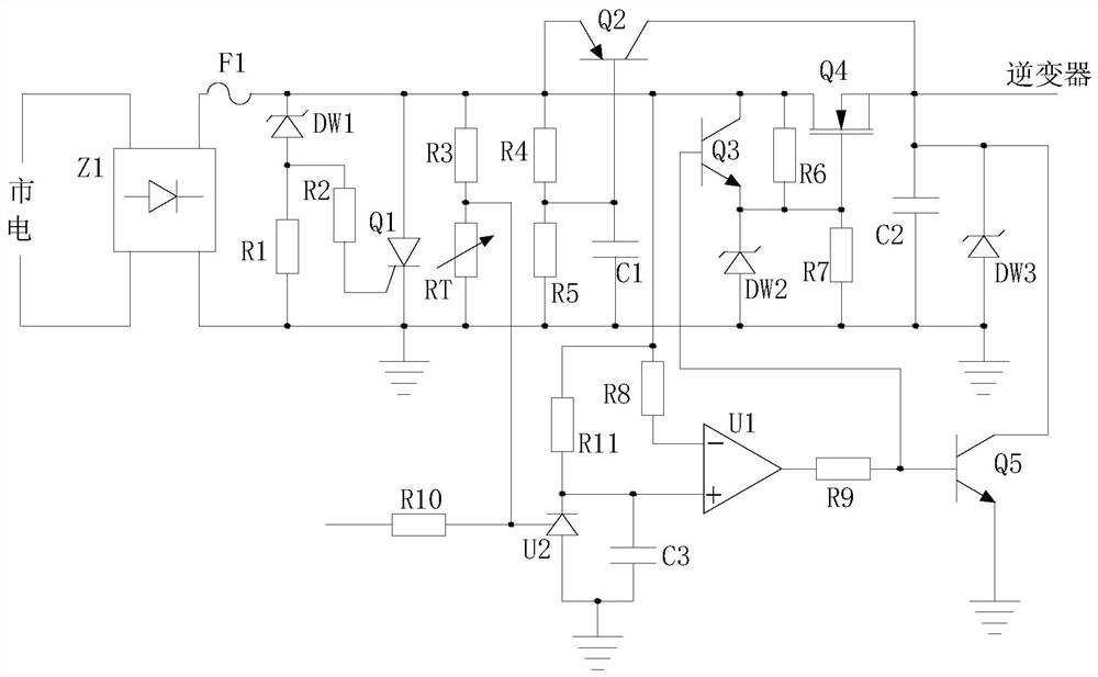 Wireless private network charging pile control system based on 1.8g frequency band