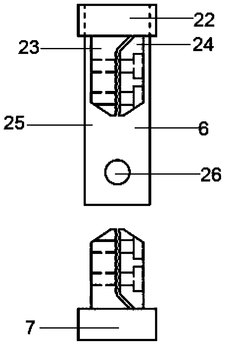 Hydrogen release testing device and method in material deformation process