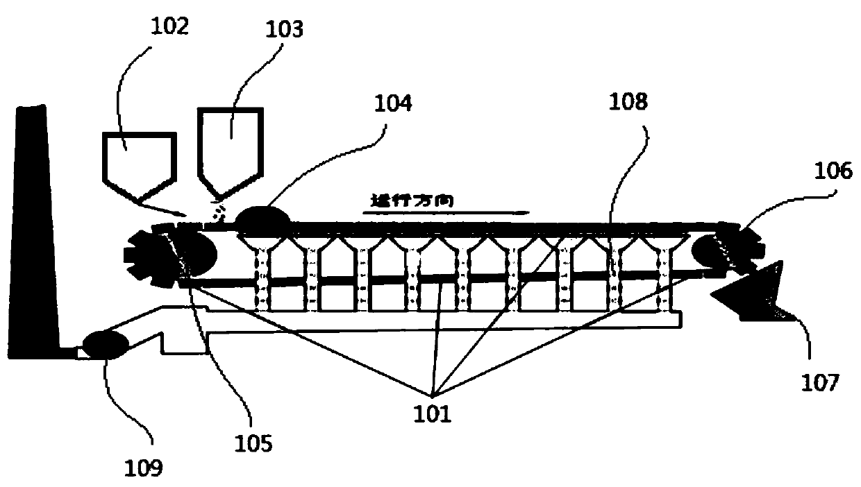 Method and system for detecting paste blockage degree of trolley grate bars of sintering machine