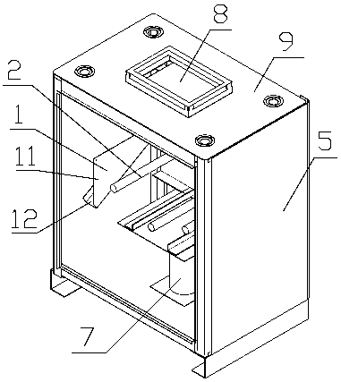 A lower case suitable for an insect trap