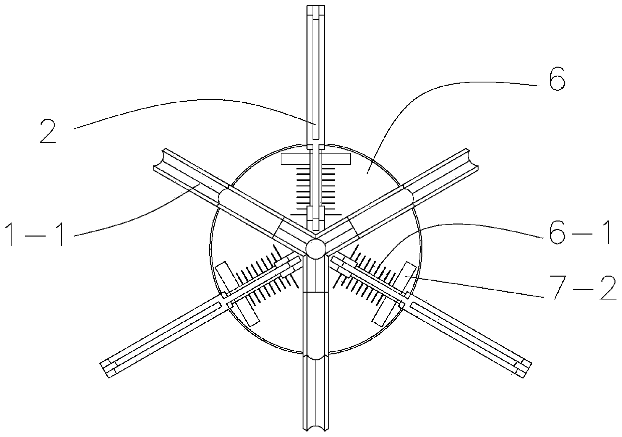 A liquid level gauge for determining the depth of a small-mouth oil tank