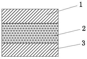 PE temperature difference film and medical head bag prepared by using the pe temperature difference film