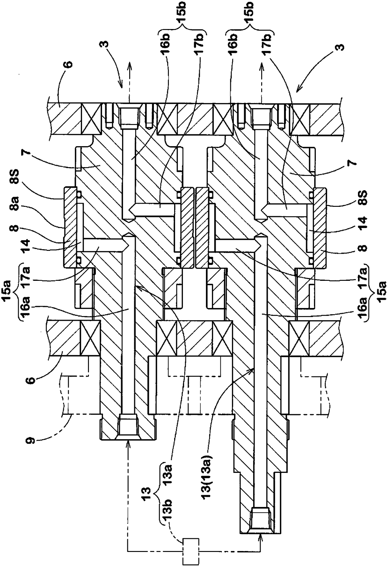 Manufacturing equipment for rubber belts